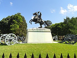 安德魯·杰克遜,雕塑,紀(jì)念公園