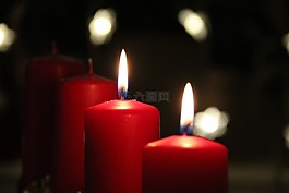 蠟燭,來臨,圣誕節(jié)