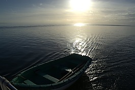 日落,北海,保護區