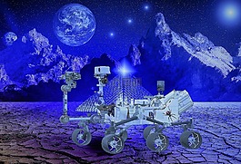 机器人,行星,科幻小说