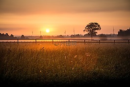 日出,心情,morgenstimmung
