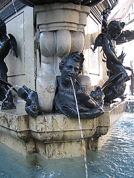 喷泉,水,水游戏