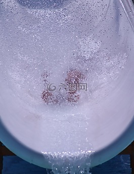 幻灯片,水,室内游泳池