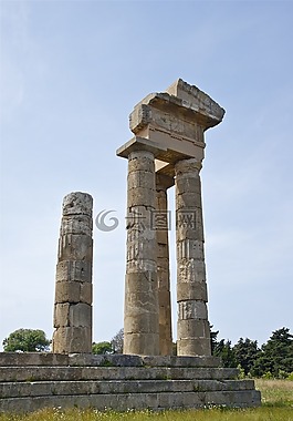apollon 寺,雅典卫城,罗兹