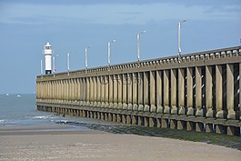 碼頭,燈塔,海