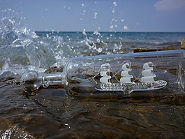 夏季,水,海
