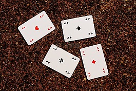 撲克牌,ace,四