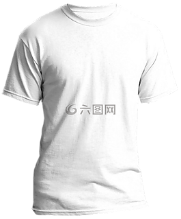 空白,t 恤,白