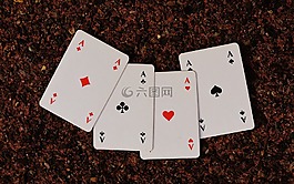 撲克牌,ace,四