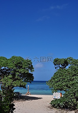 宫古岛,海,蓝色