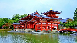 京都,它的,平等院寺