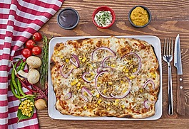 比薩餅,面團,醬汁