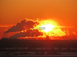 早上,日出,黎明