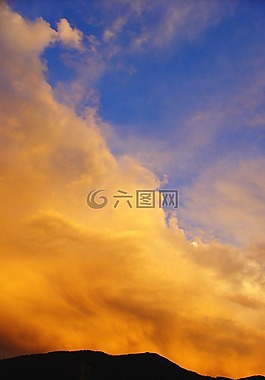 天空,轉寄,云