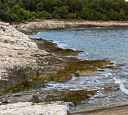 克罗地亚,海,kamenjak