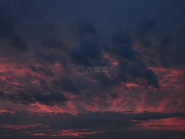 天空,粉红色,自然