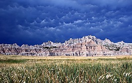 景观,mammatus 云,mammatocumulus