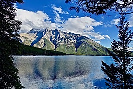 寧靜,和平,湖