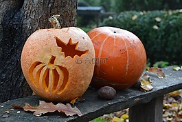 南瓜,powycinana南瓜,萬(wàn)圣節(jié)