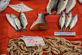 魚,市場,三文魚