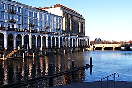 汉堡,alster,水