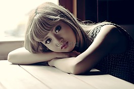 模型,婦女,特寫
