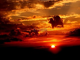 日落,天空,太陽(yáng)