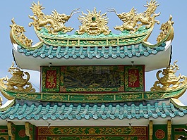 廟,屋頂,架構(gòu)