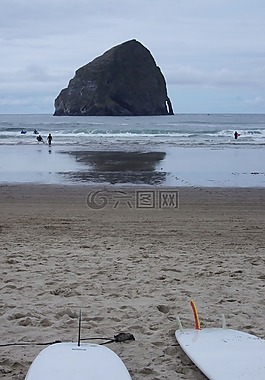 沖浪,沖浪板,石
