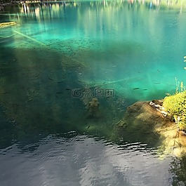blausee,隱藏,雕像