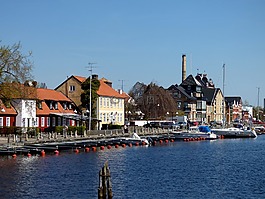 的åhus,端口,水