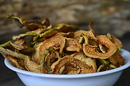 苹果圆环,秋季,苹果