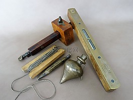 工具,鉛錘,水平