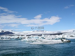 冰岛,冰川,浮冰