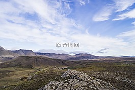 景觀,山,自然