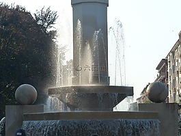 喷泉,水,cuneo