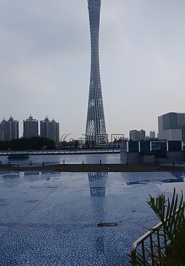 廣州,電視塔,建筑