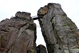 externsteine,條頓堡森林,巖