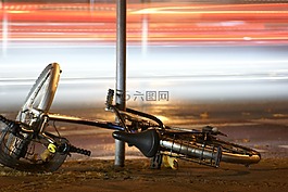 自行车,事故,摔下来