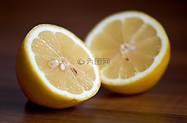 檸檬,水果,黃色