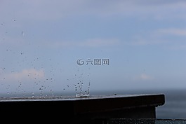 雨滴,雨,水