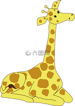 長頸鹿,女性,動物