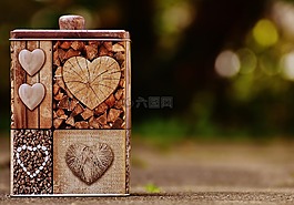 盒,心,愛情