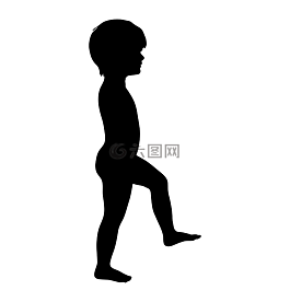 男孩,人類,側(cè)影