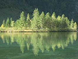 國(guó)王湖,反思,山