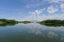 湖,天空,蒙古