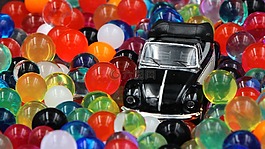 汽車,大眾,水球