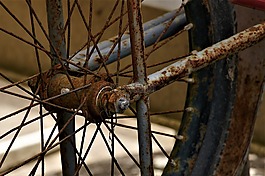 不銹鋼,自行車,輪