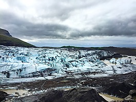 冰島,冰山,湖