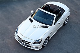車,梅賽德斯,slk